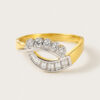 14K Yellow Gold Diamond Ring