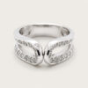 18K White Gold Diamond Ring