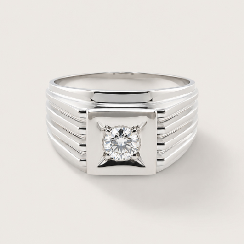 White Gold Diamond Ring