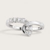 18K White Gold Diamond Ring