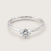 18K White Gold Diamond Ring