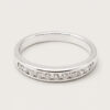 18K White Gold Diamond Ring