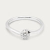 18K White Gold Diamond Ring