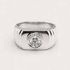18K White Gold Diamond Ring
