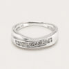 18K White Gold Diamond Ring
