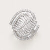 18K White Gold Diamond Ring