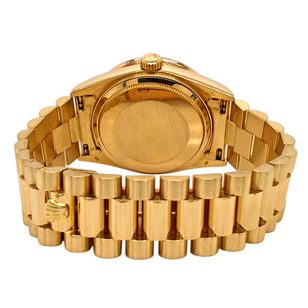 18K Yellow Gold Rolex Day-Date Diamond 18038