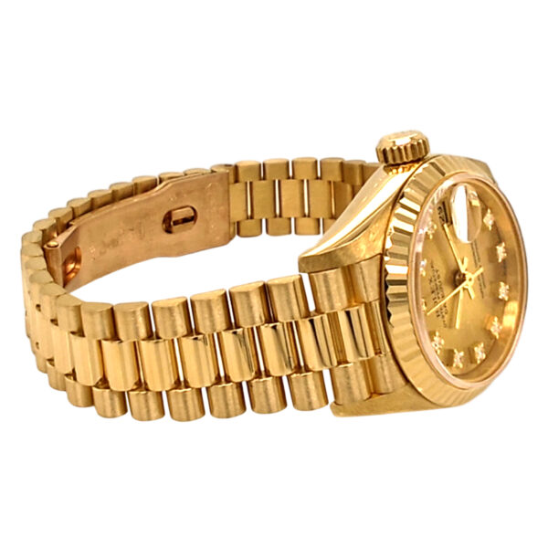18K Yellow Gold Rolex Lady-Datejust Diamond 69178