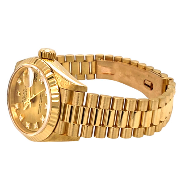 18K Yellow Gold Rolex Lady-Datejust Diamond 69178