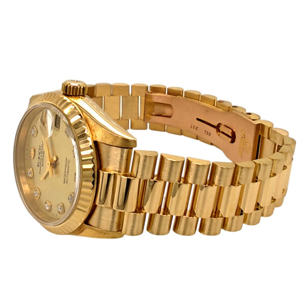18K Yellow Gold Surich Diamond