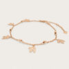 Motif Patterned Anklet
