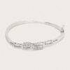 18K White Gold Diamond Bracelet
