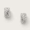 Clip Pave Diamond Earrings