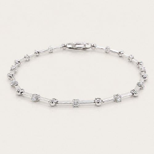 Dotted Diamond Bracelet