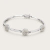 18K White Gold Diamond Bracelet