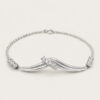 Patterned Diamond Bracelet