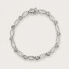 Patterned Ball Diamond Bracelet