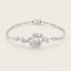 Floral Vine Diamond Bracelet
