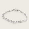 18K White Gold Diamond Bracelet