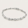 18K White Gold Diamond Bracelet