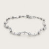 18K White Gold Diamond Bracelet