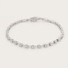 Chain Link Diamonds Bracelet