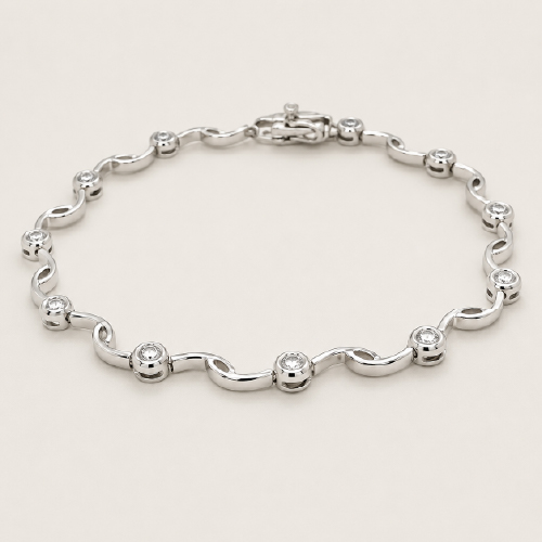 Swirl Motif Bracelet