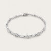 Patterned Motif Diamond Bracelet