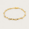 Floral & Swirl Motif Bracelet