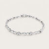 18K White Gold Diamond Bracelet
