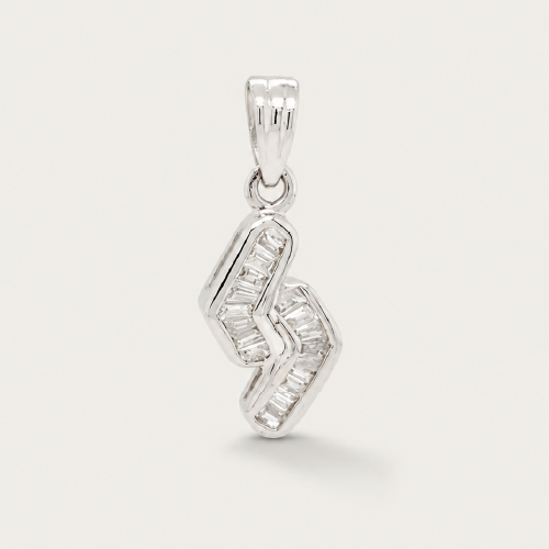 Rhombus Diamond Pendant