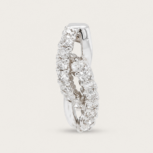 Infinity Pave Diamond Pendant
