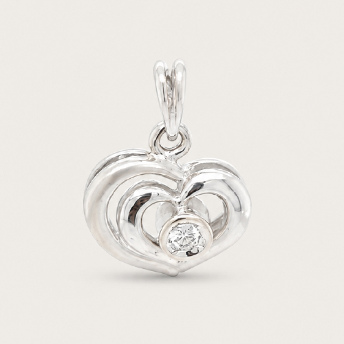 Diamond Heart Pendant