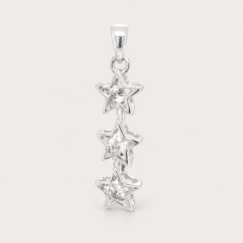 Dangling Star Diamond Pendant