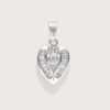 Heart Shape Pave Diamond Pendant
