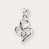Triple Petals Diamonds Pendant