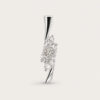 Floral Burst Diamond Pendant