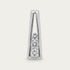 Abstract Three Diamonds Pendant