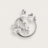 Clover Butterfly Pendant
