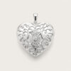 Heart Shaped Diamond Pendant