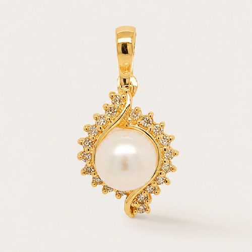 Pearl & Diamond Pendant