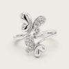 Butterfly Wrap Diamond Ring
