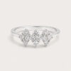 18K White Gold Diamond Ring