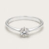 18K White Gold Diamond Ring