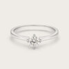 18K White Gold Diamond Ring