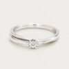 18K White Gold Diamond Ring