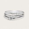 18K White Gold Diamond Ring