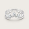 18K White Gold Diamond Ring