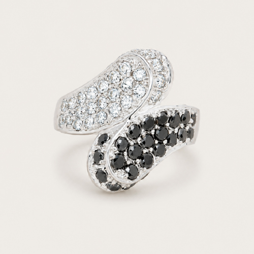 Wrap Pave Diamond Ring