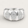 18K White Gold Diamond Ring